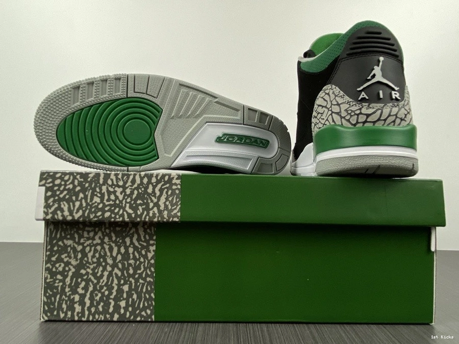 CT8532-030 Pine Jordan 3 Green Air 0110